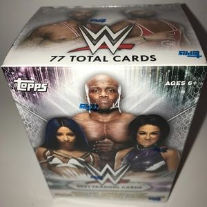 2021 Topps WWE wrestling factory sealed blaster box
